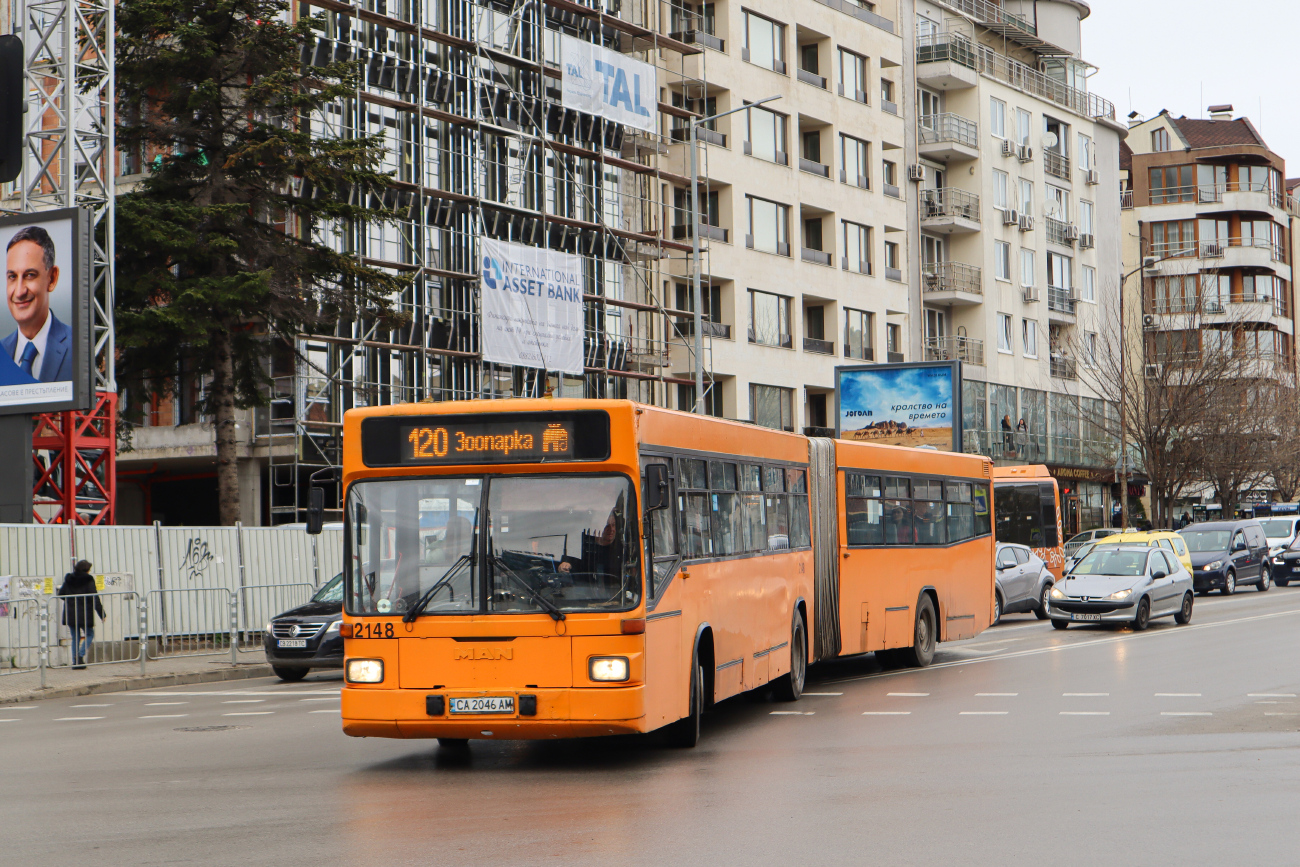 Sofia, MAN A61 SG262 MANAŚ # 2148