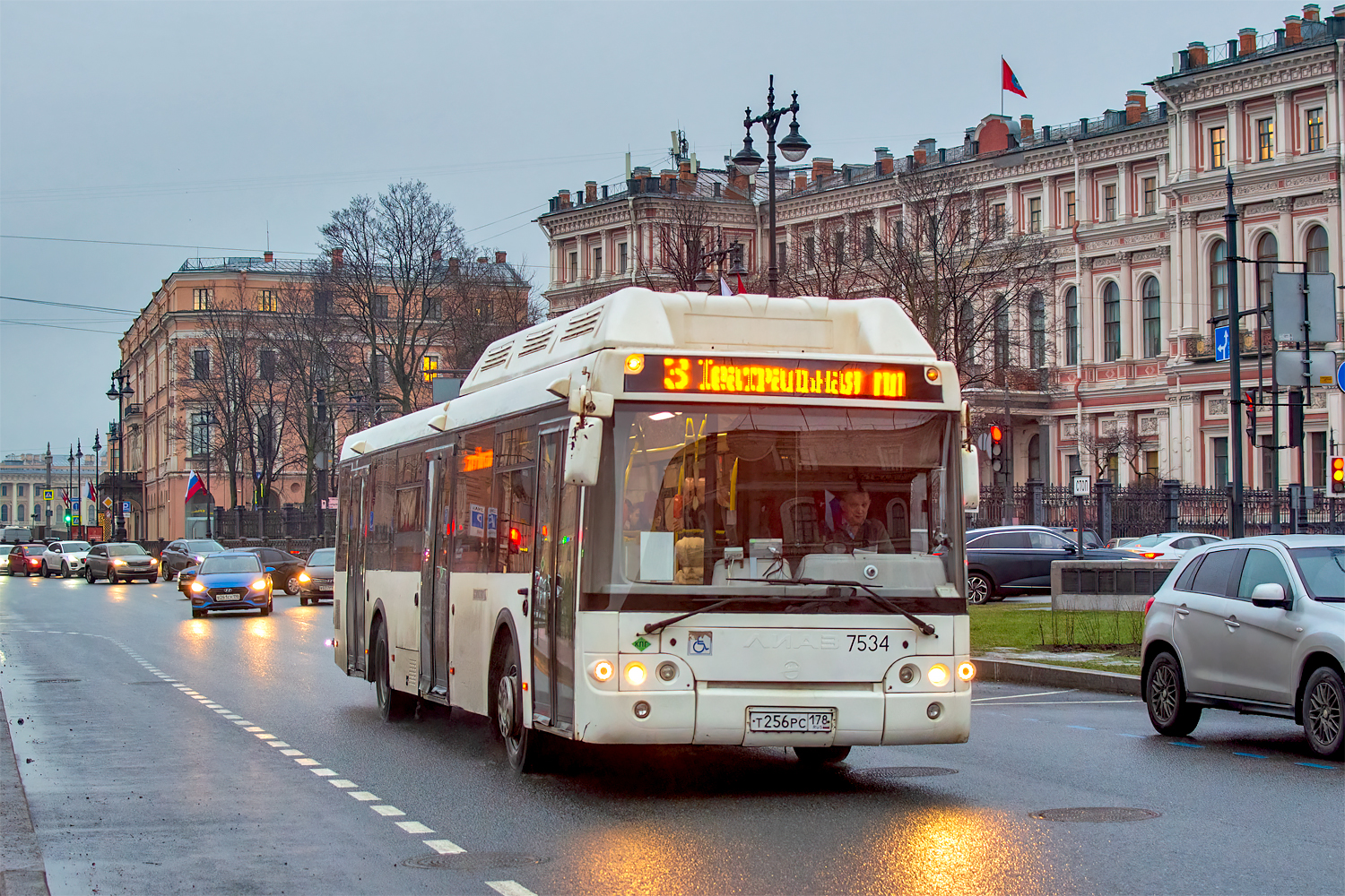 Saint Petersburg, LiAZ-5292.71 # 7534