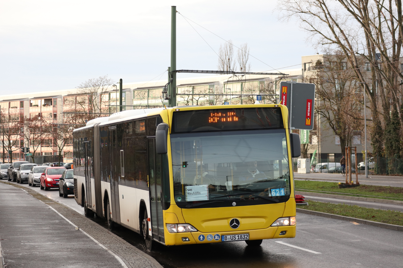 Berlin, Mercedes-Benz O530 Citaro Facelift G # B-US 1832