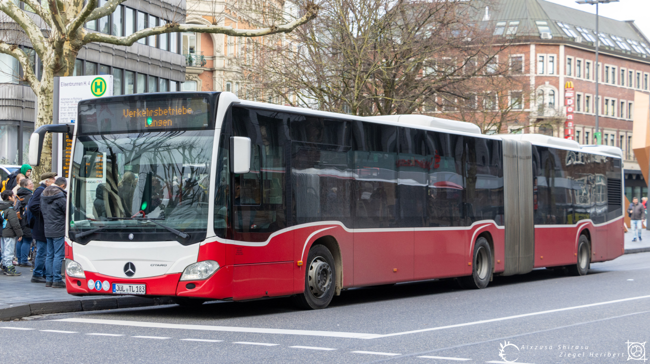 Düren, Mercedes-Benz Citaro C2 G # JÜL-TL 183