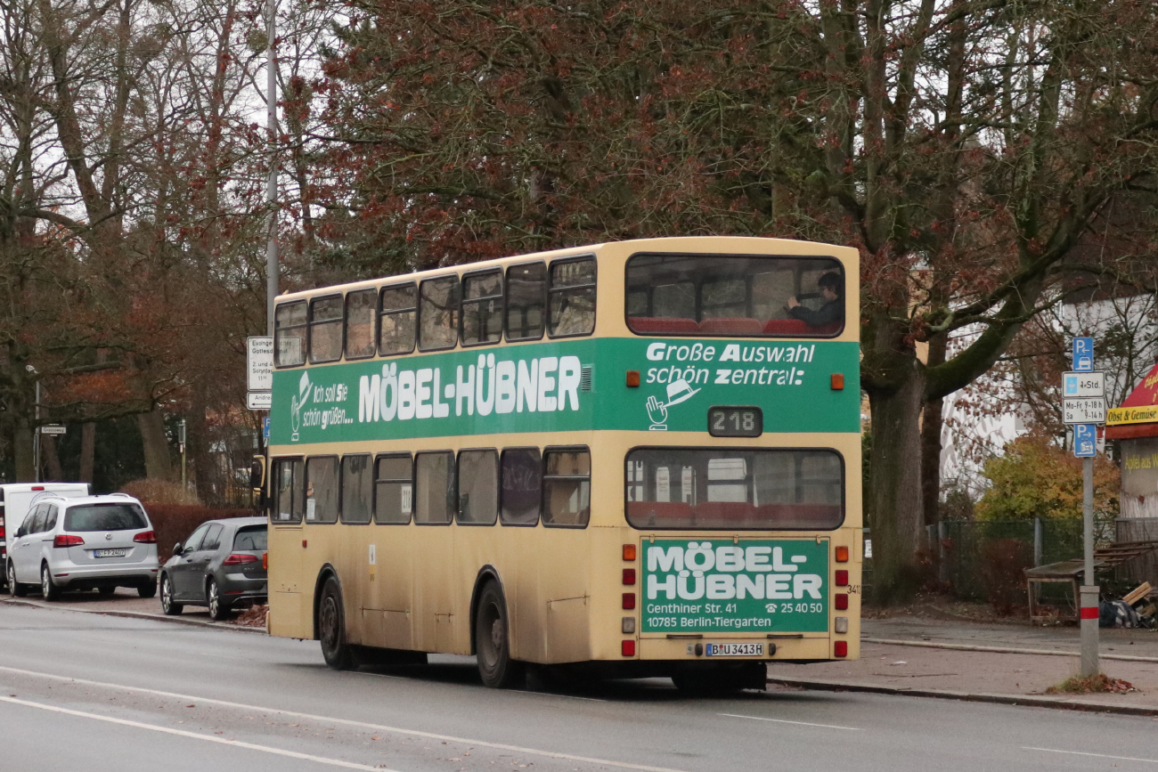 Berlin, MAN 196 SD200 # 3413