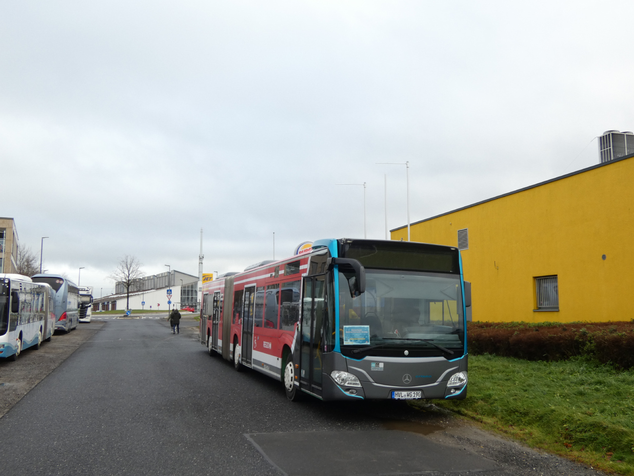 Nauen, Mercedes-Benz Citaro C2 G # HVL-WG 190