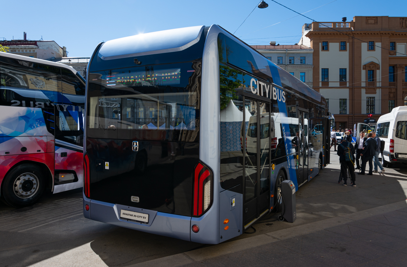 Saint Petersburg, AsiaStar X9 City EV # б/н; Saint Petersburg — V International Transport Festival "SPbTransportFest-2024"
