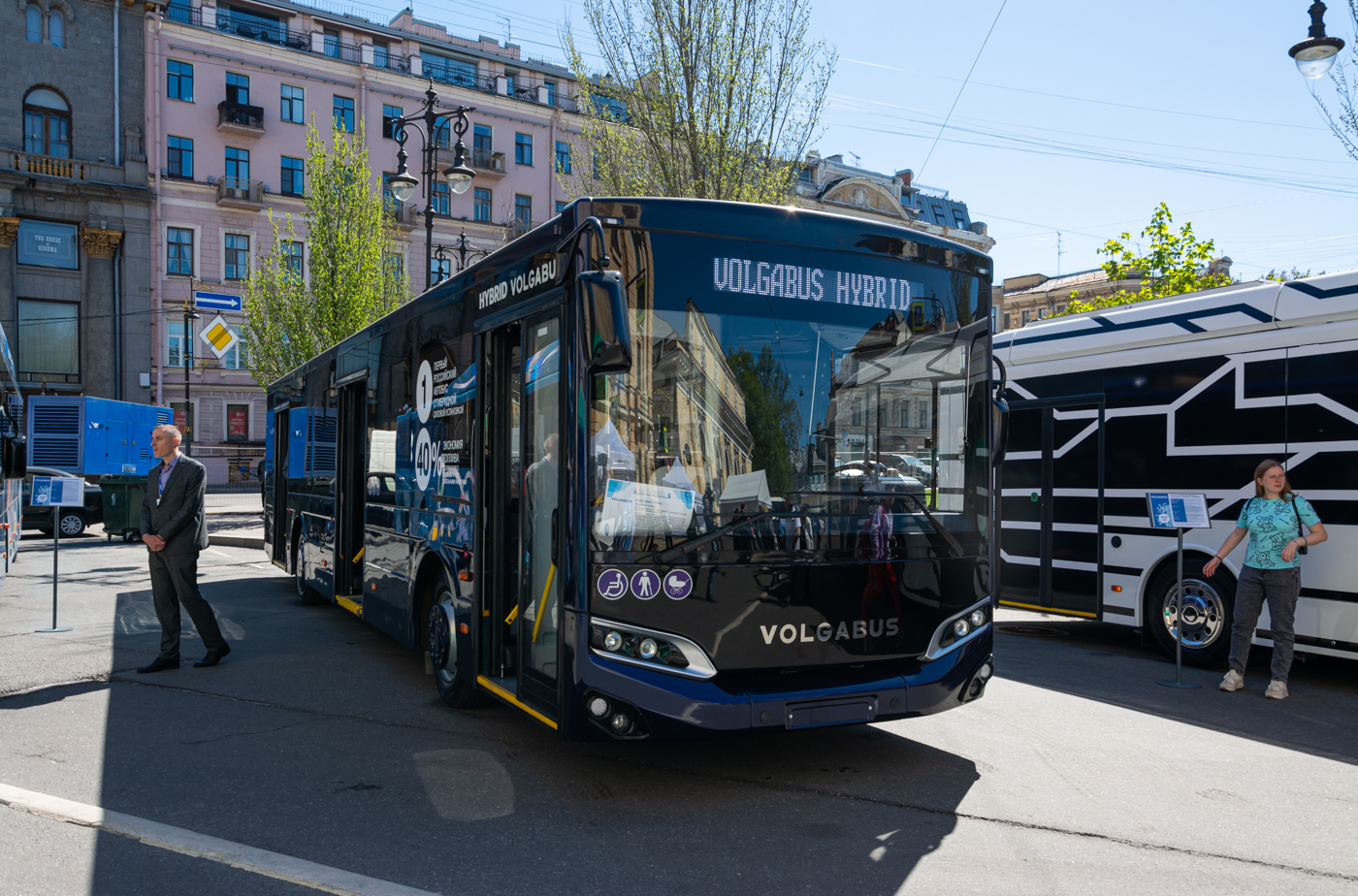 Volzhski, Volgabus-5270.** # 5270HY-001; Saint Petersburg — V International Transport Festival "SPbTransportFest-2024"
