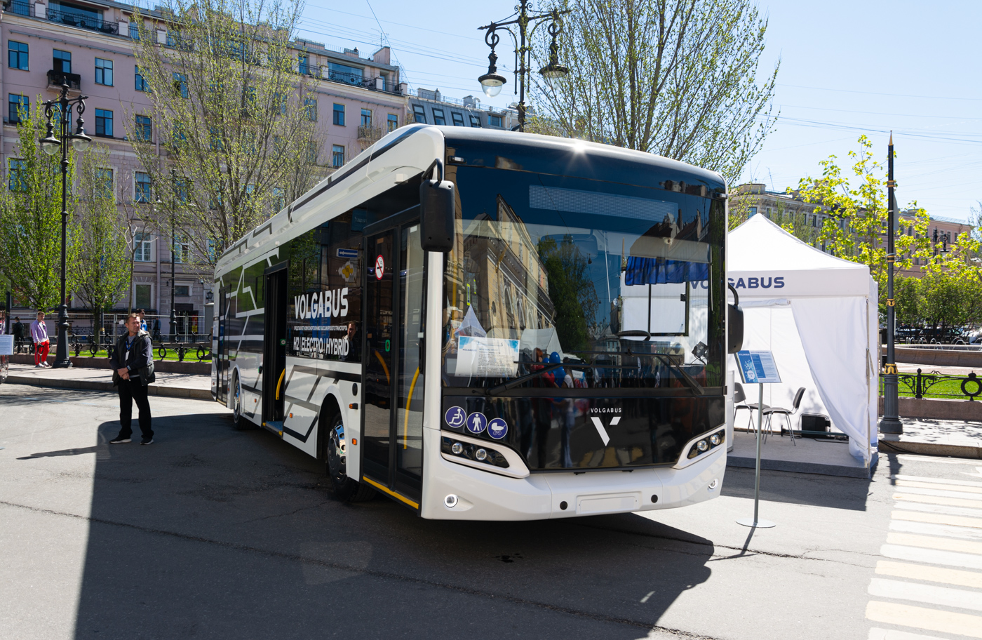 Volzhski, Volgabus-5270.** # 5270H2; Saint Petersburg — V International Transport Festival "SPbTransportFest-2024"