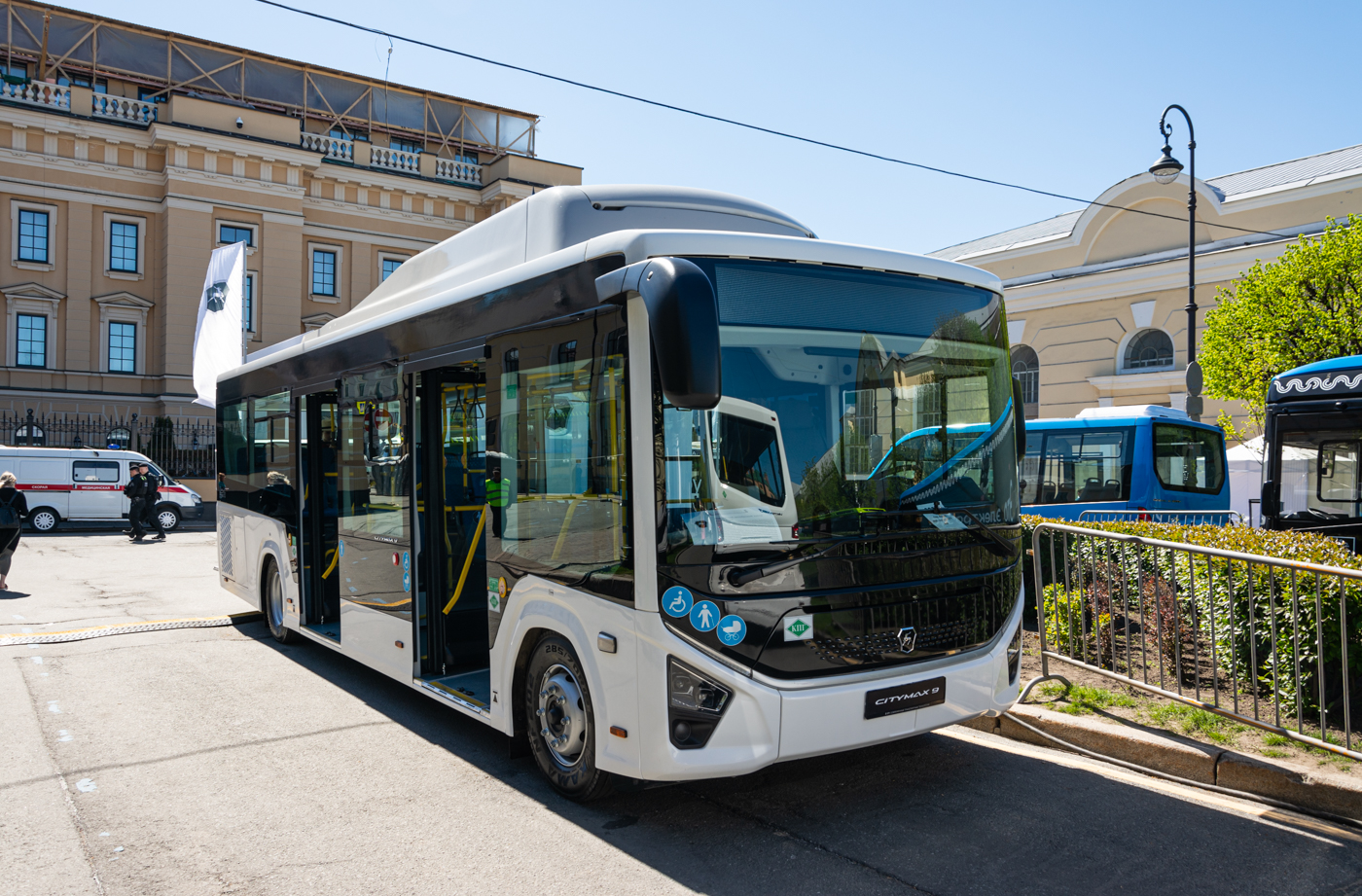 Pavlovo, PAZ-422320-14 "Citymax 9" (4223LA) (CNG) # 422320-14-0051; Saint Petersburg — V International Transport Festival "SPbTransportFest-2024"