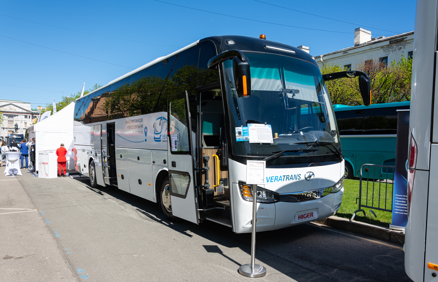 Saint Petersburg, Higer KLQ6128LQ # С 246 КН 198; Saint Petersburg — V International Transport Festival "SPbTransportFest-2024"