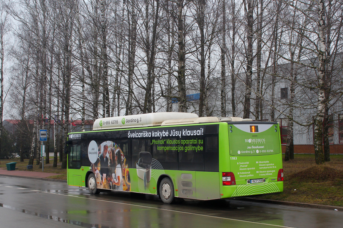 Šiauliai, MAN A21 Lion's City NL313 CNG # 1183