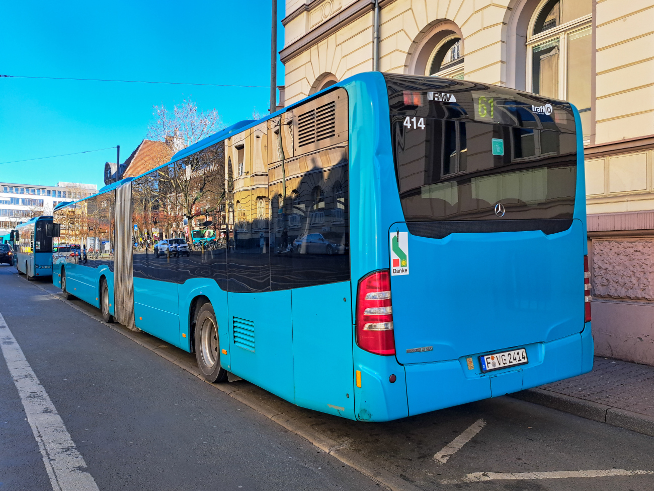 Frankfurt am Main, Mercedes-Benz Citaro C2 G # 414