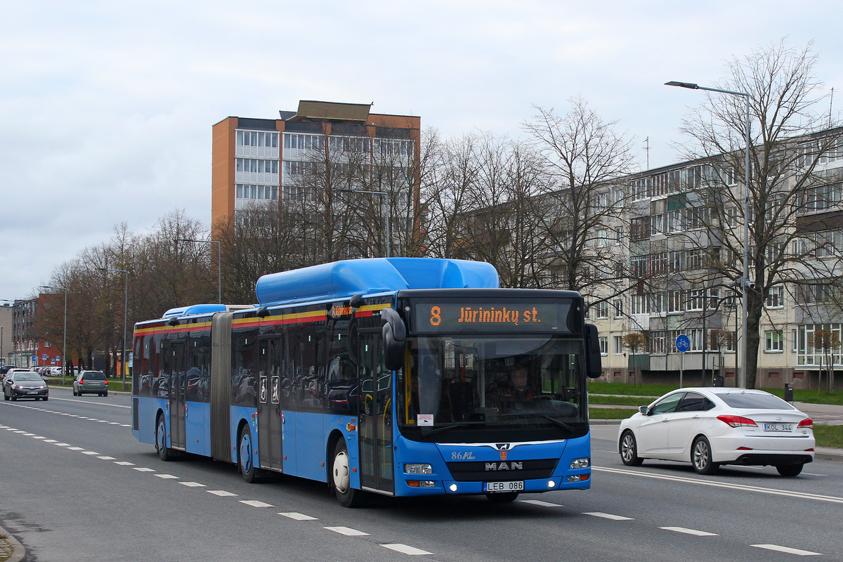 Klaipėda, MAN A23 Lion's City G NG313 CNG # 86