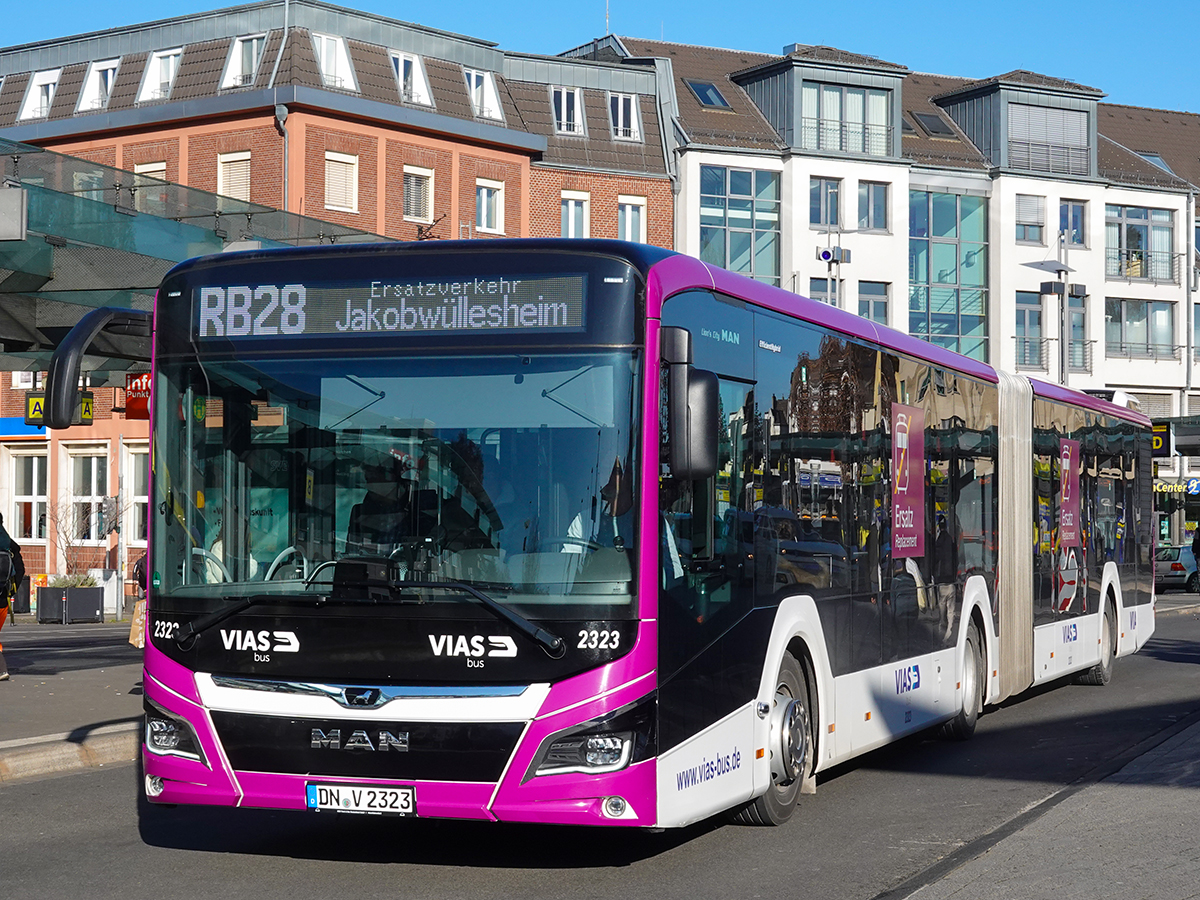 Düren, MAN 18C Lion's City NG360 EfficientHybrid # 2323