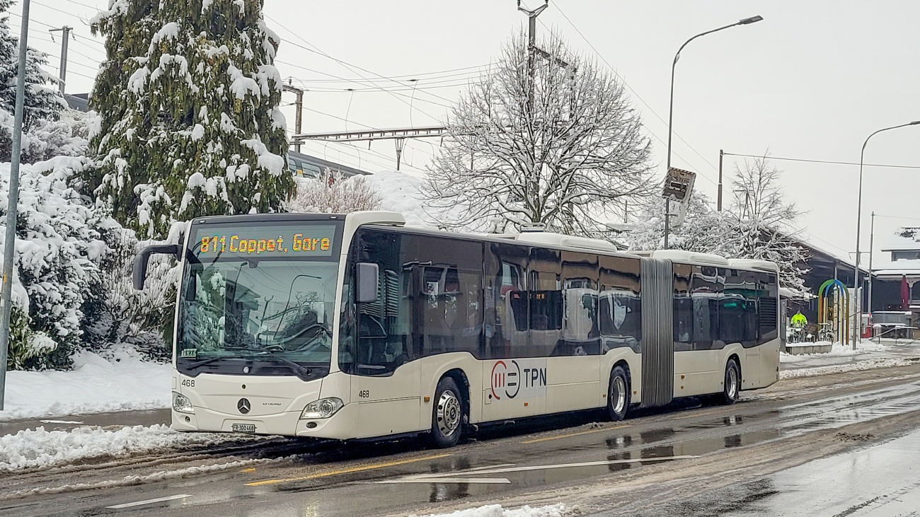 Fribourg, Mercedes-Benz Citaro C2 GÜ # 468