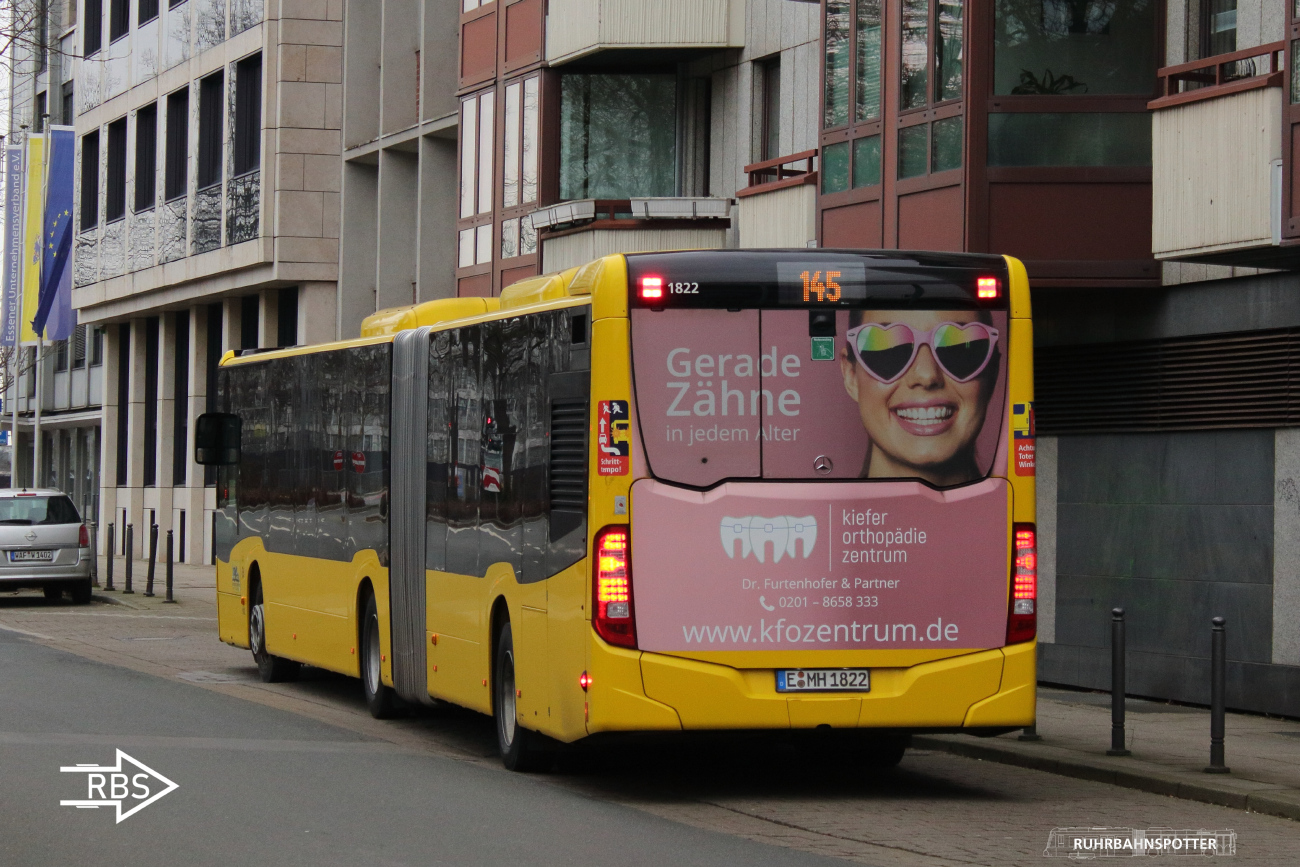 Essen, Mercedes-Benz Citaro C2 G # 1822