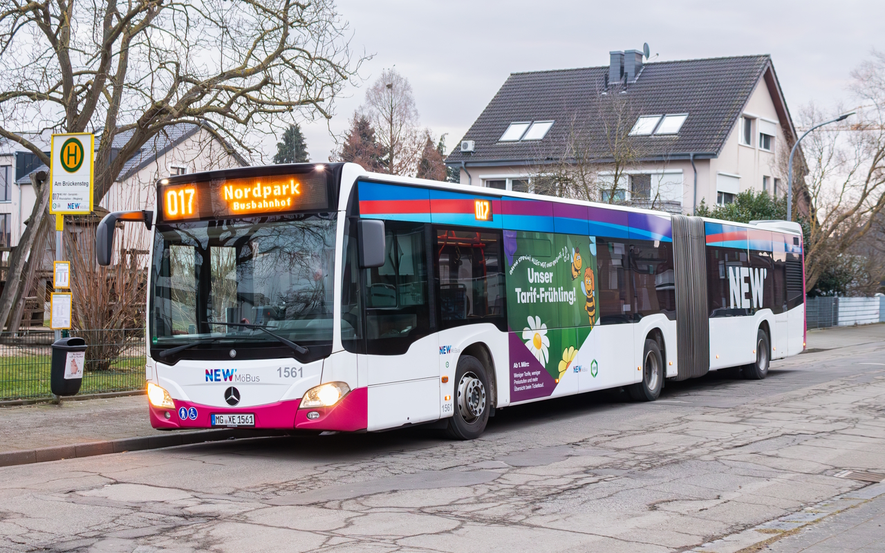 Mönchengladbach, Mercedes-Benz Citaro C2 G # 1561