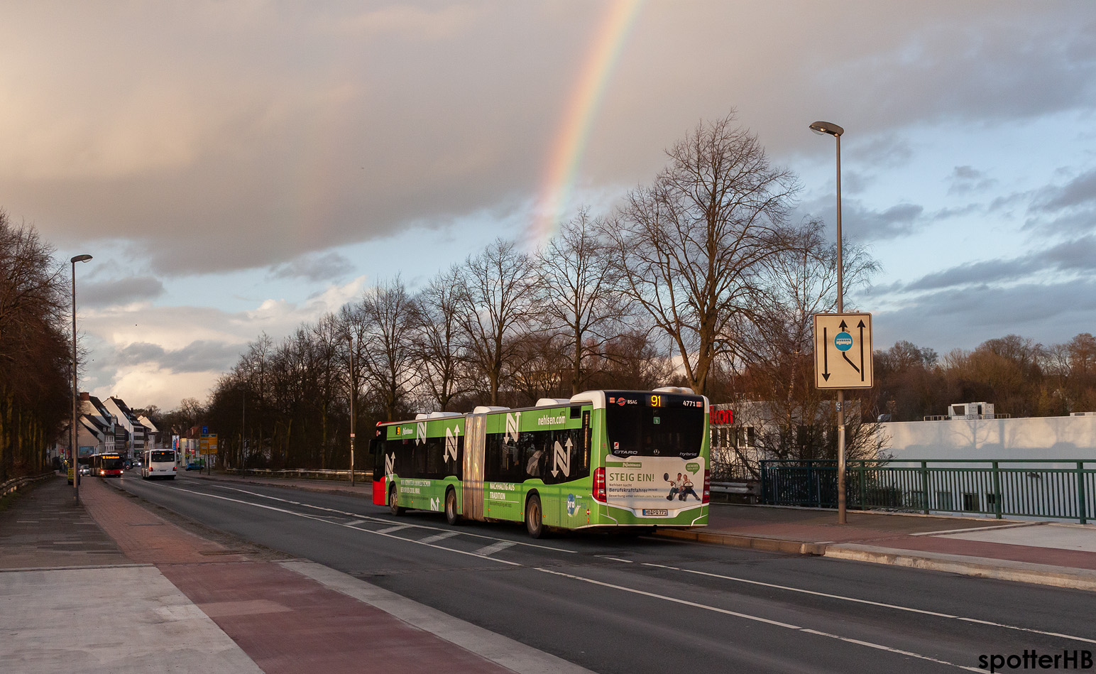 Bremen, Mercedes-Benz Citaro C2 G Hybrid # 4771