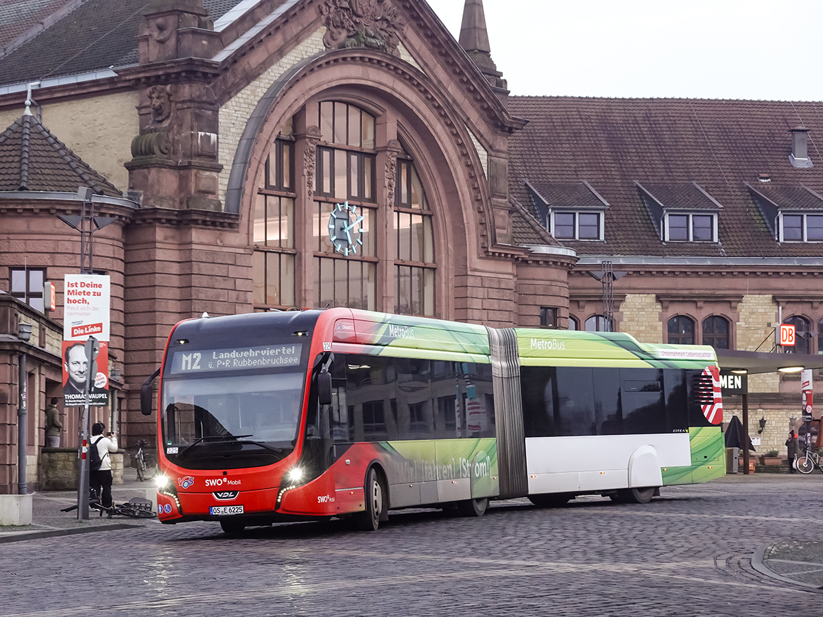 Osnabrück, VDL Citea II SLFA-181 Electric (BRT) # 225