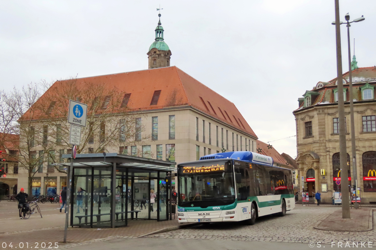 Erlangen, MAN A21 Lion's City NL313 CNG # 442