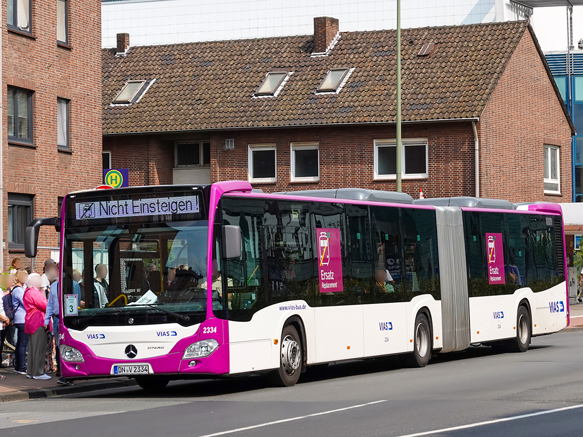 Düren, Mercedes-Benz Citaro C2 G # 2334
