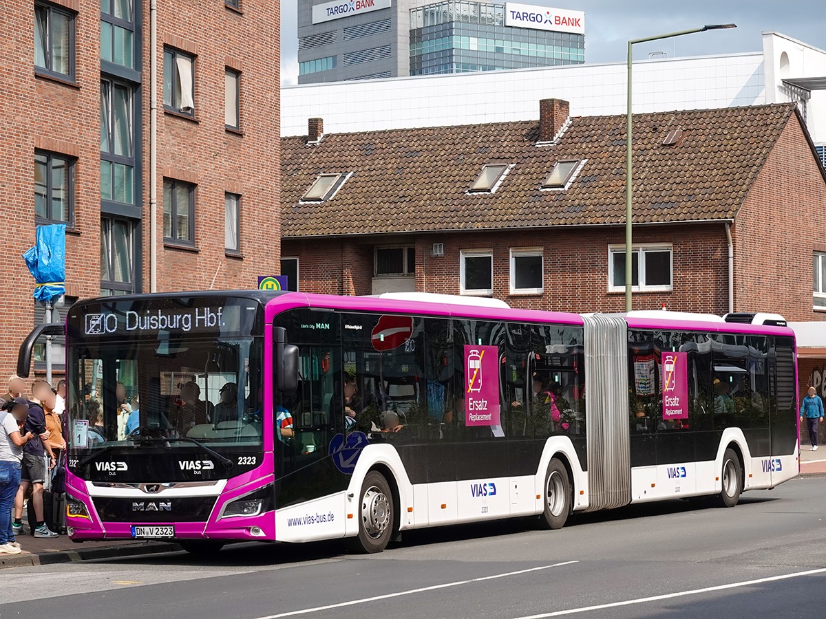 Düren, MAN 18C Lion's City NG360 EfficientHybrid # 2323