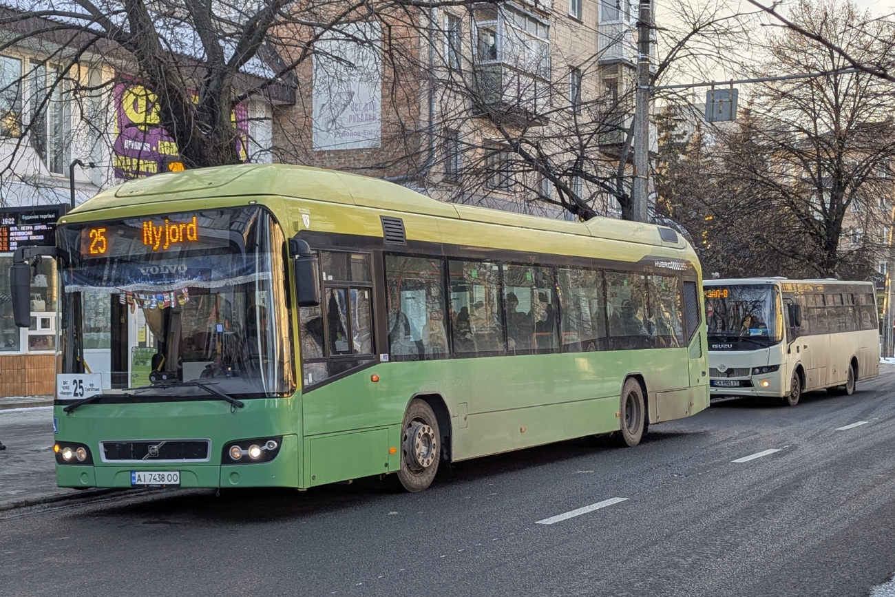 Cherkassy, Volvo 7700 Hybrid # АІ 7438 ОО