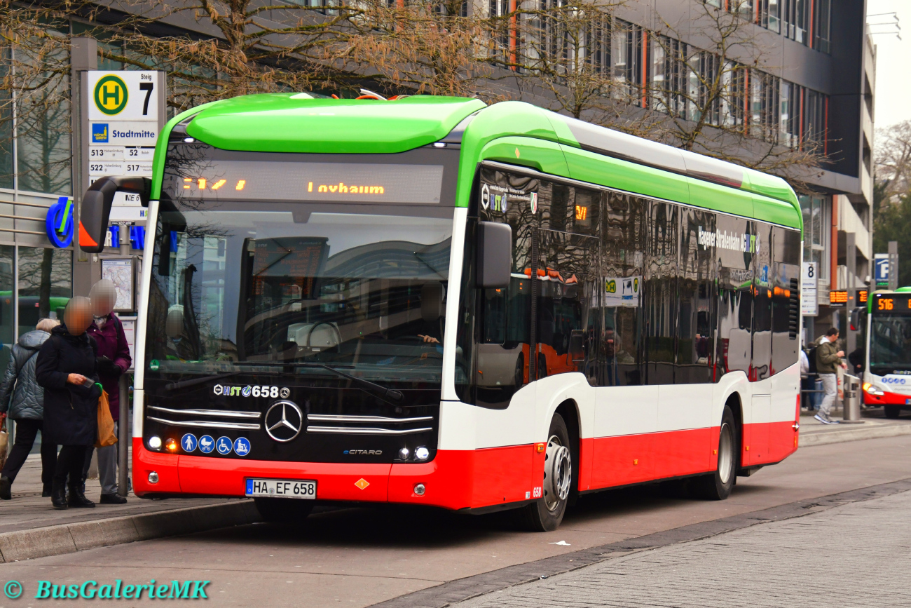Hagen, Mercedes-Benz eCitaro # 658