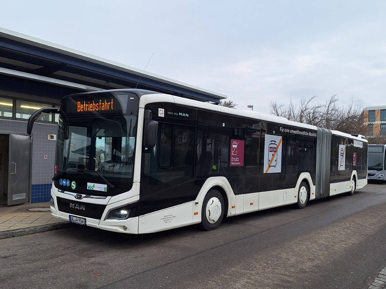 Ulm, MAN 18C Lion's City NG360 EfficientHybrid # UL-A 9045