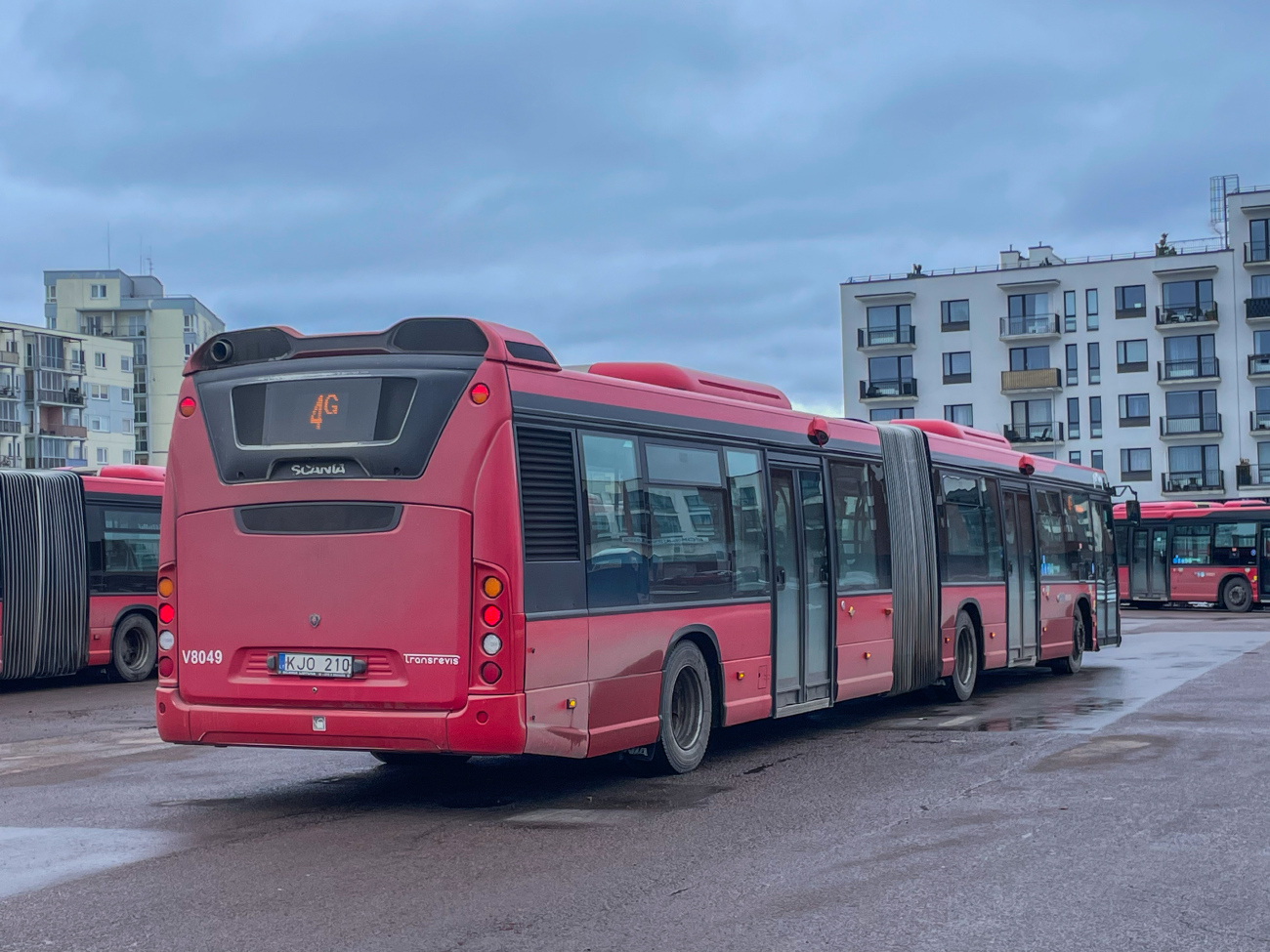 Vilnius, Scania Citywide LFA # V8049