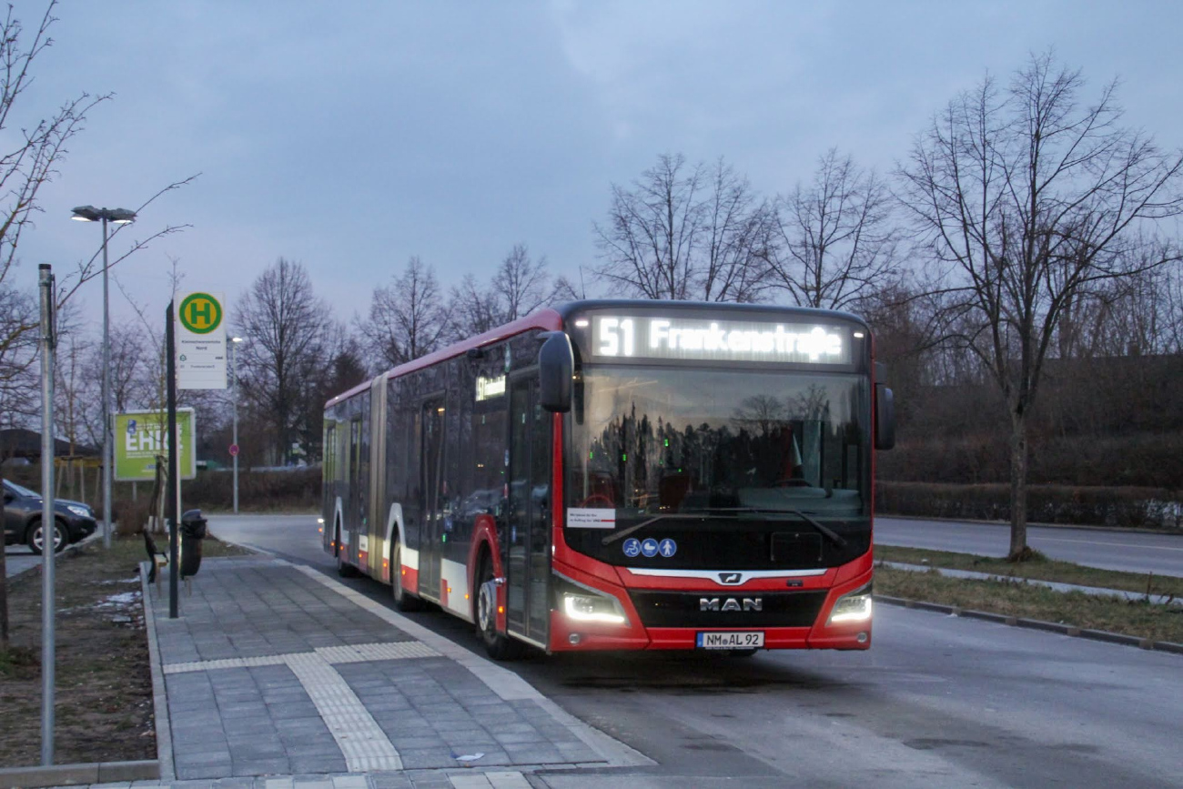 Neumarkt in der Oberpfalz, MAN 18C Lion's City NG330 # NM-AL 92