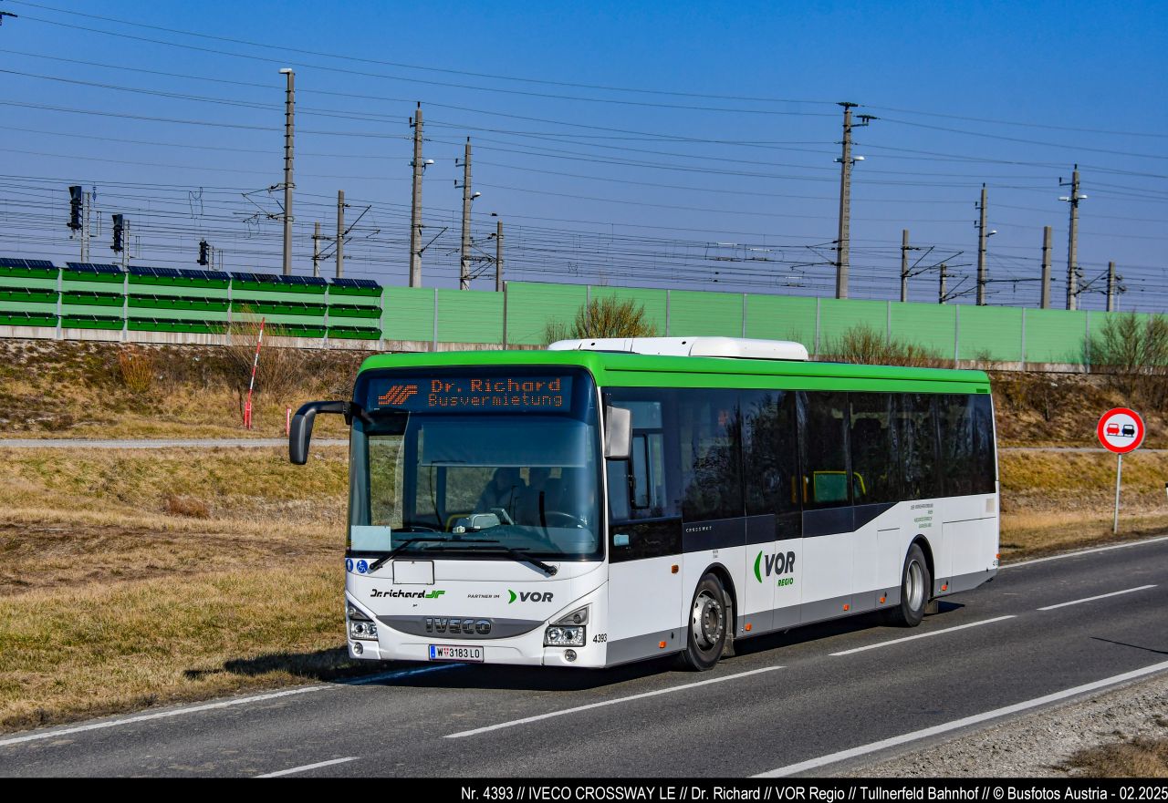 Vienna, IVECO Crossway LE 12M # 4393