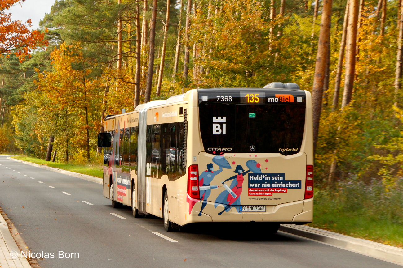 Bielefeld, Mercedes-Benz Citaro C2 G Hybrid # 7368