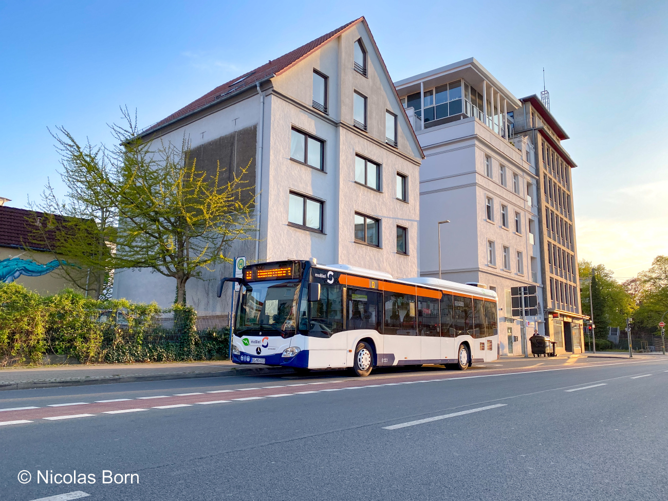 Bielefeld, Mercedes-Benz Citaro C2 LE Hybrid # 6133