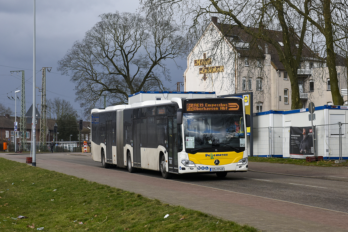 Steinfurt, Mercedes-Benz Citaro C2 G nr. ST-FP 49; Oberhausen — Ersatzverkehr Generalsanierung Oberhausen — Emmerich