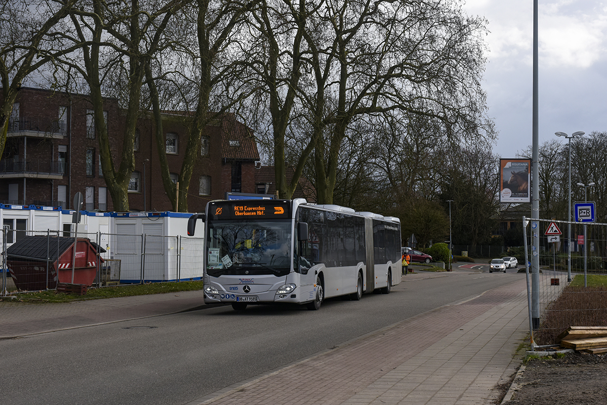 Oberhausen, Mercedes-Benz Citaro C2 G # 9185; Oberhausen — Ersatzverkehr Generalsanierung Oberhausen — Emmerich