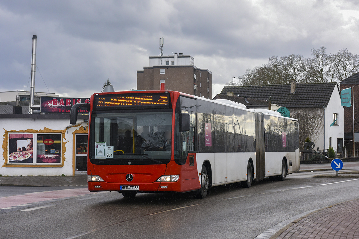 Herne, Mercedes-Benz O530 Citaro Facelift G # HER-TF 68; Oberhausen — Ersatzverkehr Generalsanierung Oberhausen — Emmerich