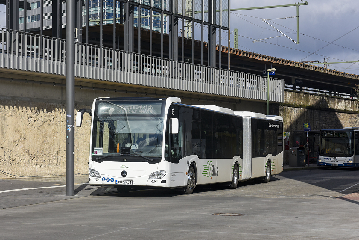 Borken, Mercedes-Benz Citaro C2 G # BOR-FI 1; Oberhausen — Ersatzverkehr Generalsanierung Oberhausen — Emmerich