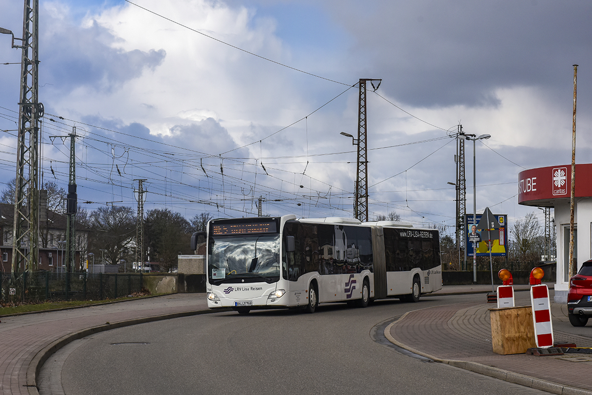 Bonn, Mercedes-Benz Citaro C2 G # 766; Oberhausen — Ersatzverkehr Generalsanierung Oberhausen — Emmerich