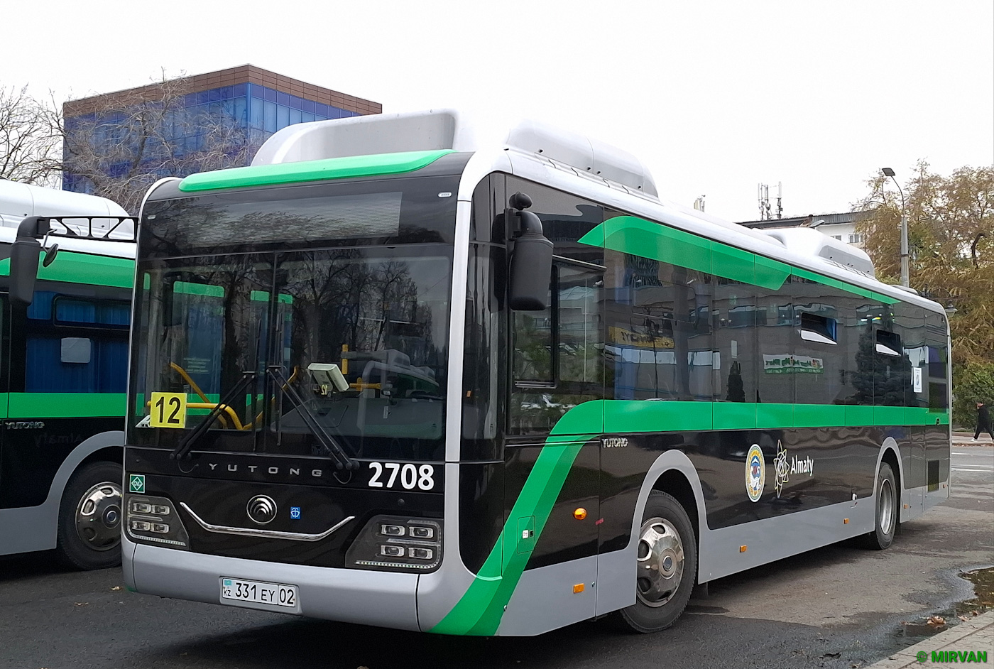 Almaty, Yutong ZK6126HG (CNG) # 2708