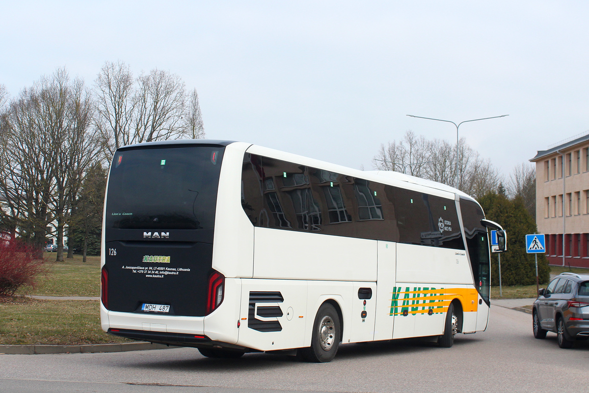 Kaunas, MAN R07 Lion's Coach RHC474 # 126