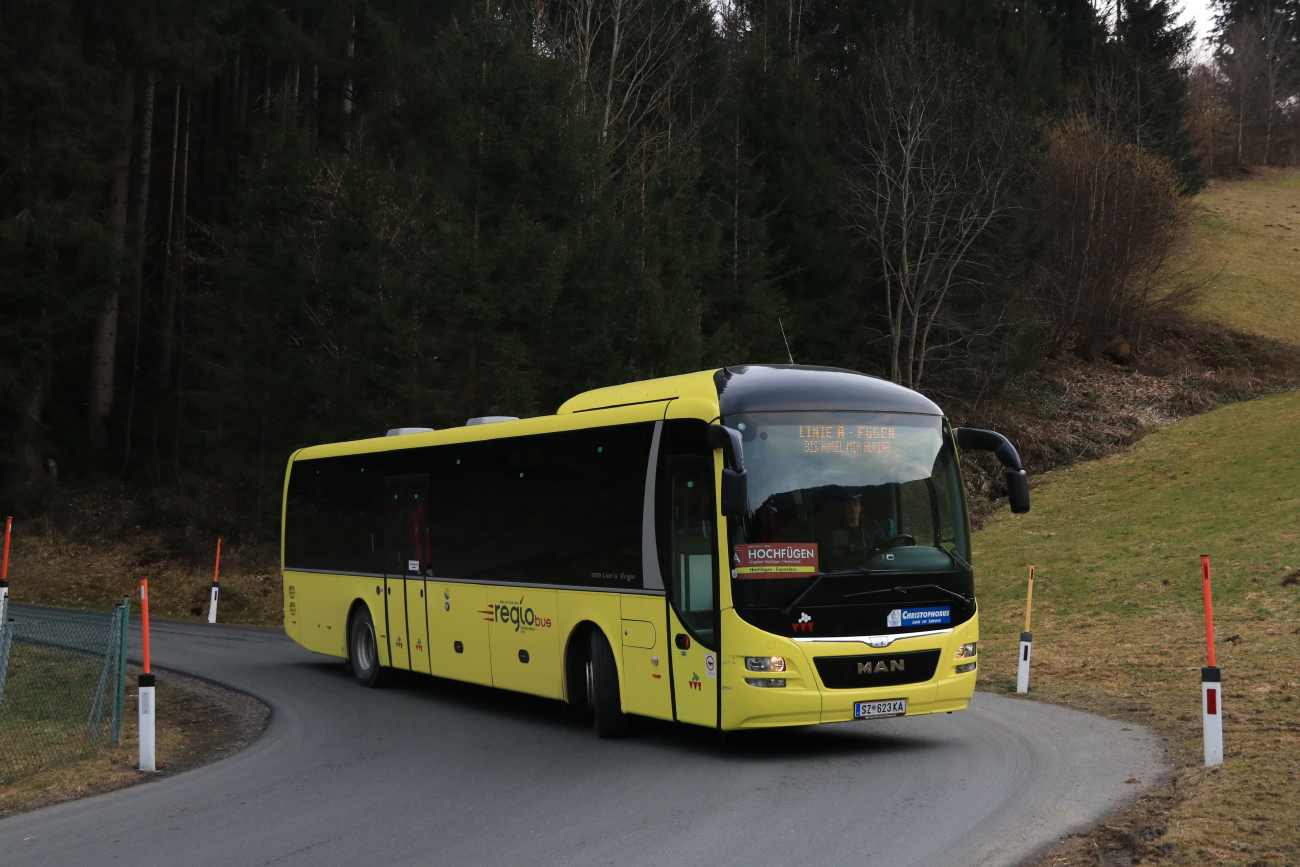 Schwaz, MAN R12 Lion's Regio ÜL364 # SZ-623 KA