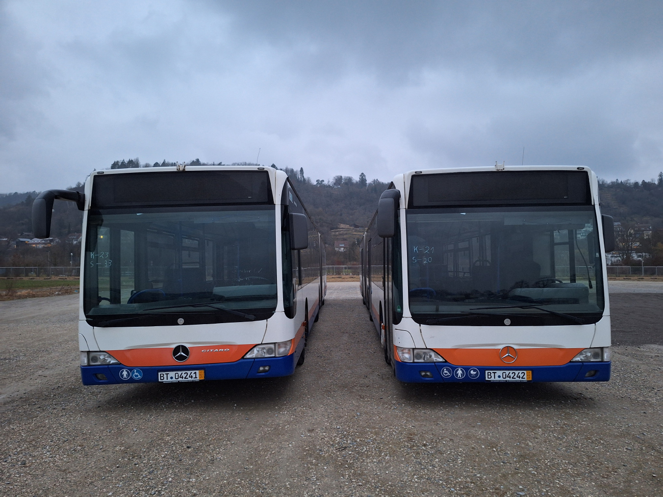 Kulmbach, Mercedes-Benz O530 Citaro Facelift G # 10834; Kulmbach, Mercedes-Benz O530 Citaro Facelift G # 10833