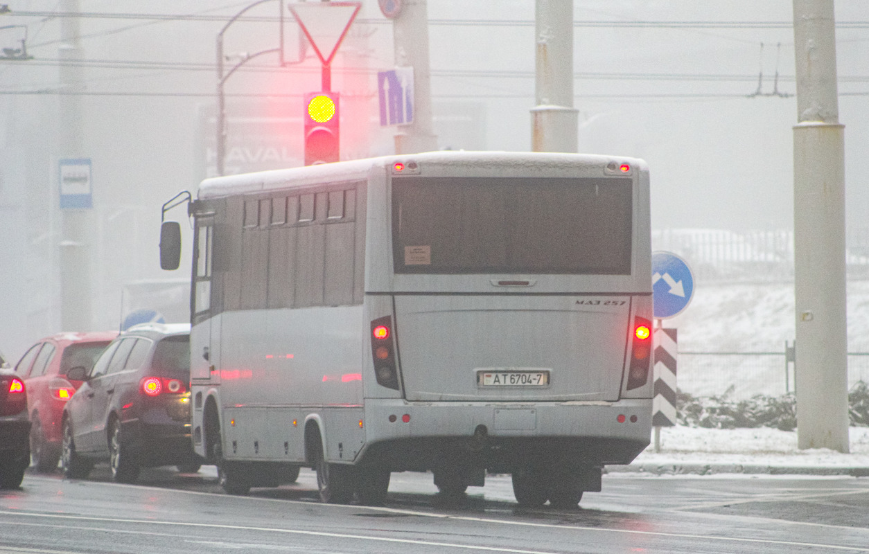 Minsk, MAZ-257.030 # АТ 6704-7