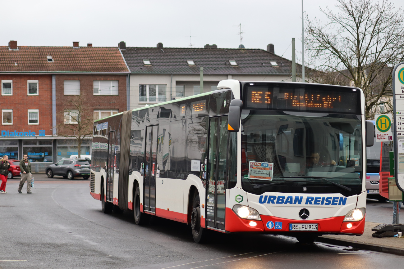 Recklinghausen, Mercedes-Benz Citaro C2 G # 24030; Oberhausen — Ersatzverkehr Generalsanierung Oberhausen — Emmerich