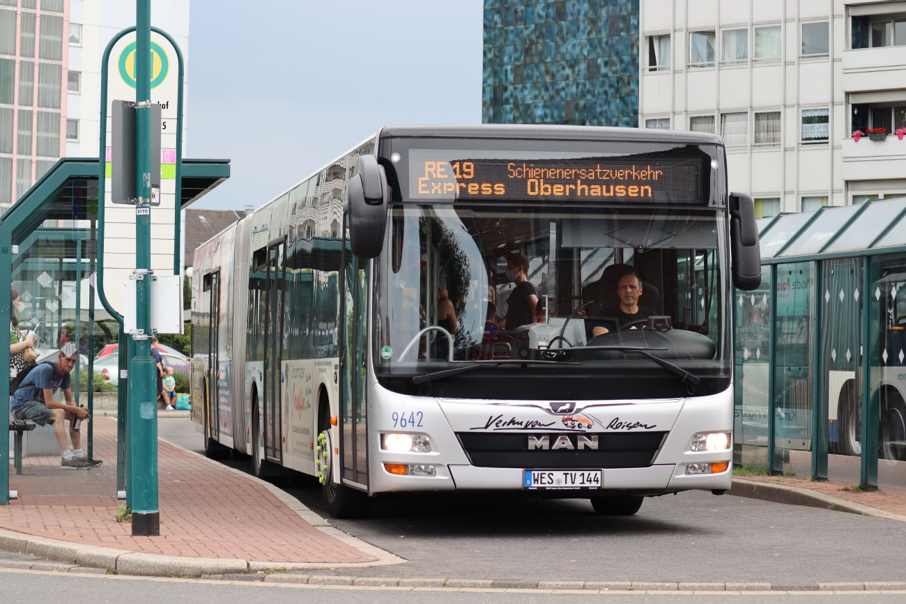 Wesel, MAN A23 Lion's City G NG323 # 9642; Oberhausen — Ersatzverkehr Generalsanierung Oberhausen — Emmerich