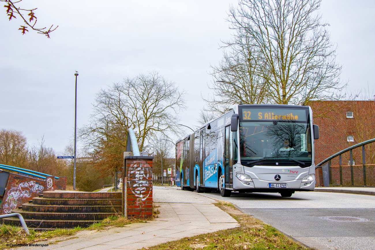 Hamburg, Mercedes-Benz Citaro C2 G Hybrid # 1769