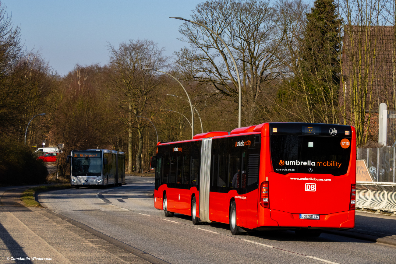 Hamburg, Mercedes-Benz Citaro C2 G # 1715