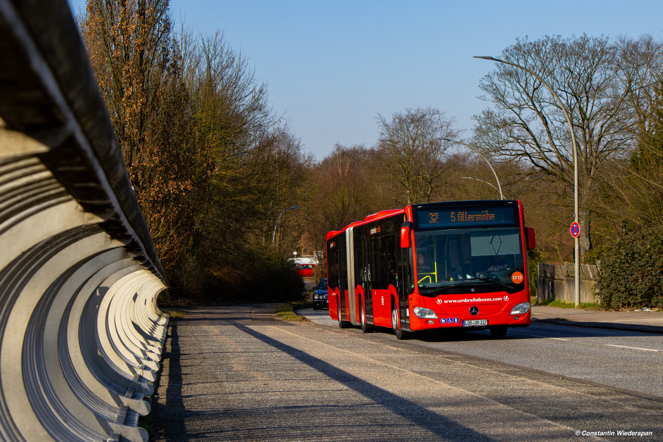 Hamburg, Mercedes-Benz Citaro C2 G # 1715