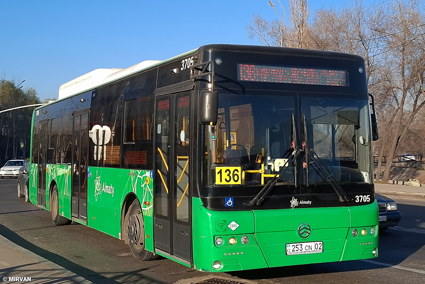 Almaty, Golden Dragon XML6125CN # 3705
