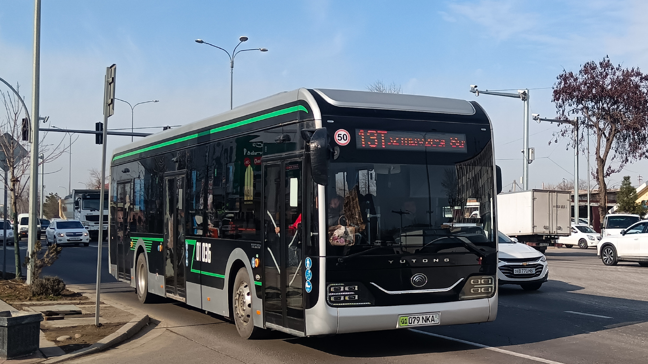 Tashkent, Yutong ZK6126BEVG # 01036