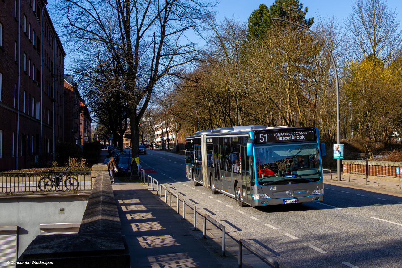 Nauen, Mercedes-Benz O530 Citaro Facelift G # HVL-WG 52