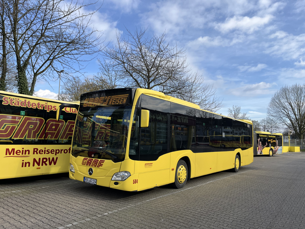 Herne, Mercedes-Benz Citaro C2 Hybrid # 584